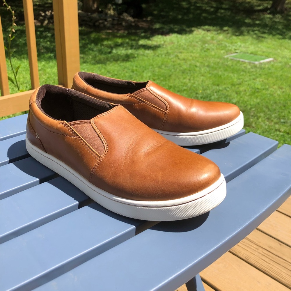 L.L. Bean Leather Slip-on Shoes